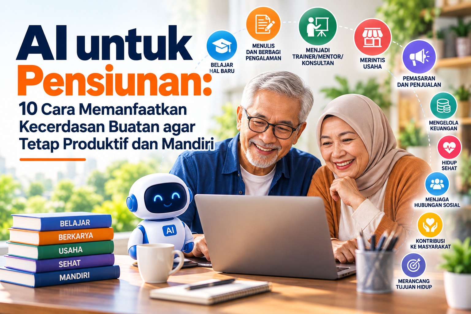 10 Cara Memanfaatkan AI bagi Pensiunan
